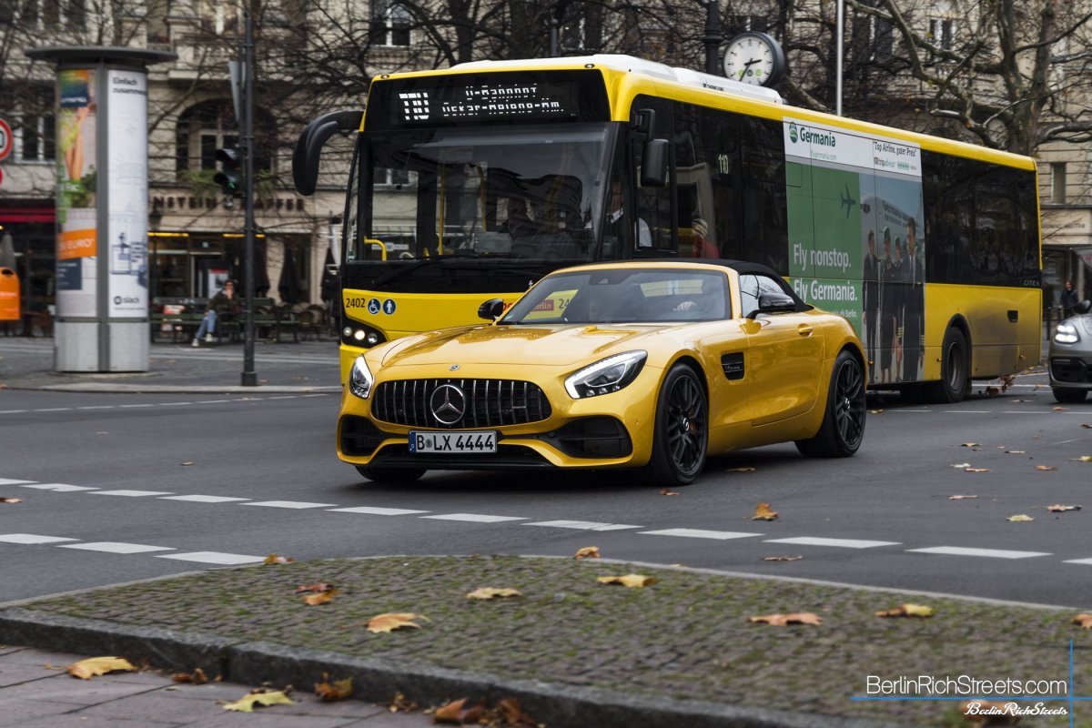 Mercedes-AMG GT-C Roadster spotted in Berlin — BerlinRichStreets